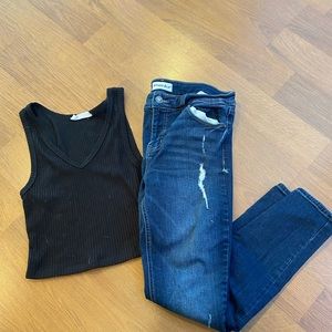 Size 29 Studio Blue Skinny Jeans NWOT